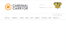 Tablet Screenshot of cardinalcarryor.com